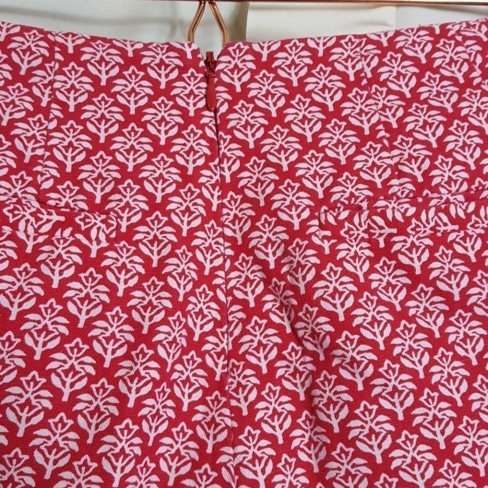 Madewell Tulip Tree Deck Shorts Red White Floral Coastal 2 - Picture 7 of 8